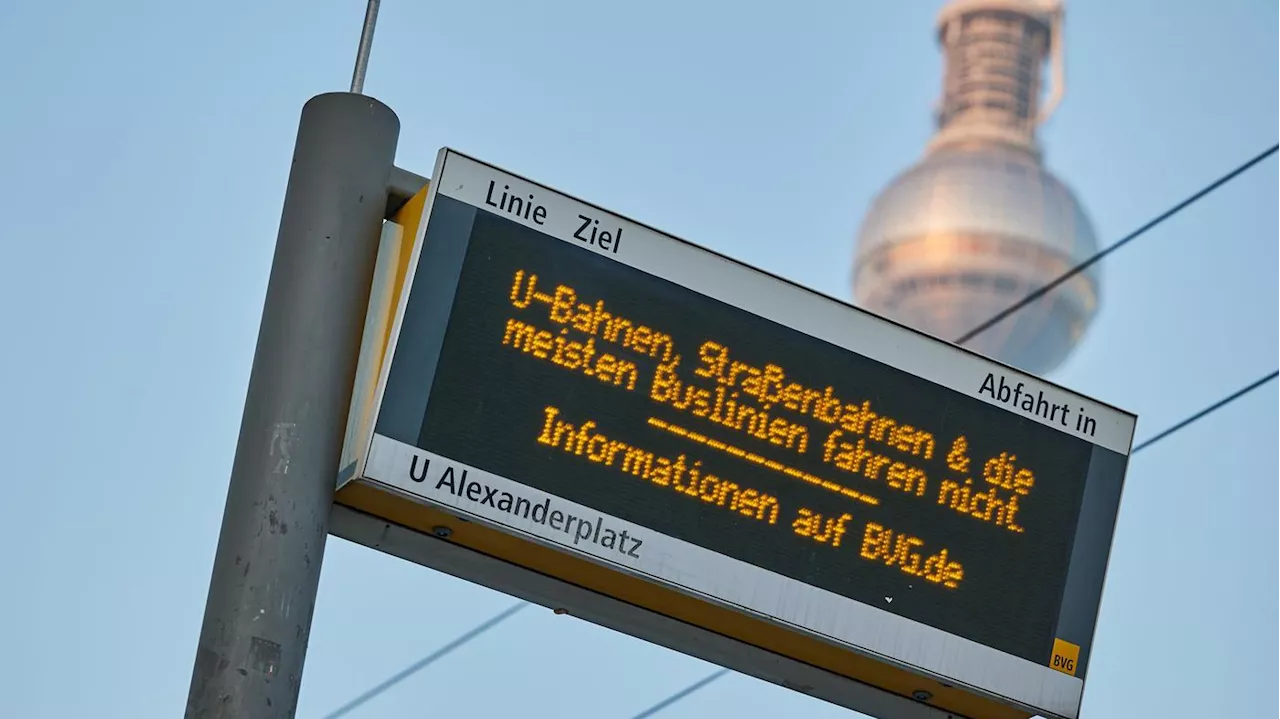 BVG-Streik am Montag: Fahrgastverband kritisiert Verdi – diese Berliner Buslinien fahren trotzdem