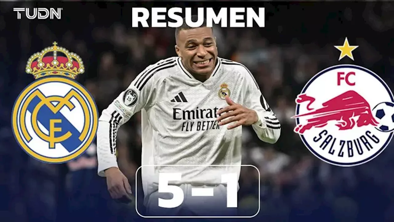 El Real Madrid Despierta en la Champions League con Golpe Brutal a Red Bull Salzburg