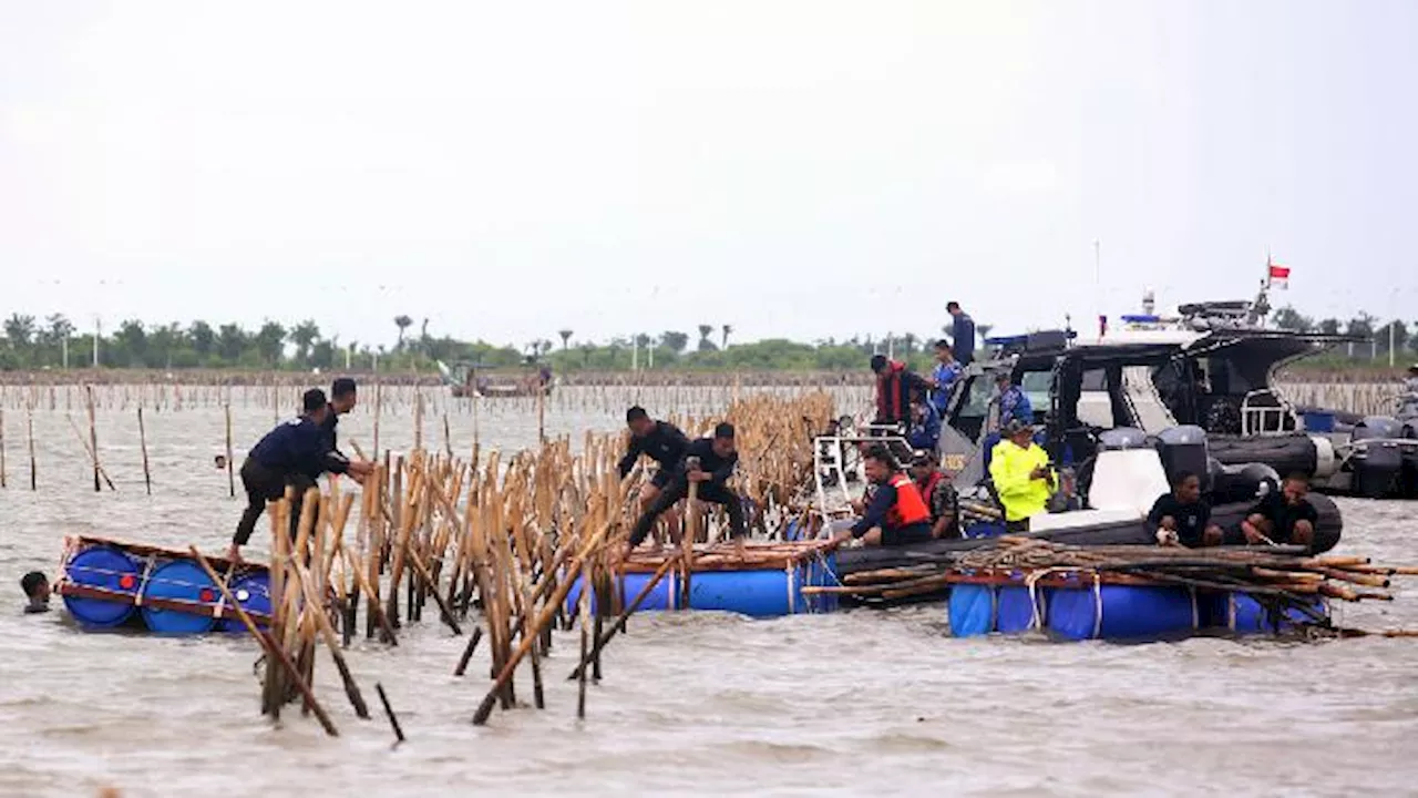 Melihat Pembongkaran Pagar Laut dari Dekat