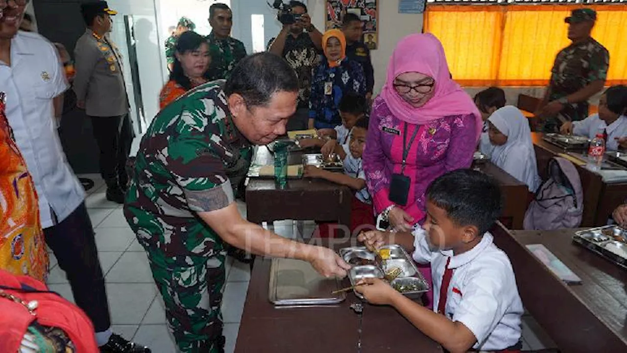 Panglima Kodam Jaya Kunjungi Proyek Makan Bergizi Gratis di Slipi