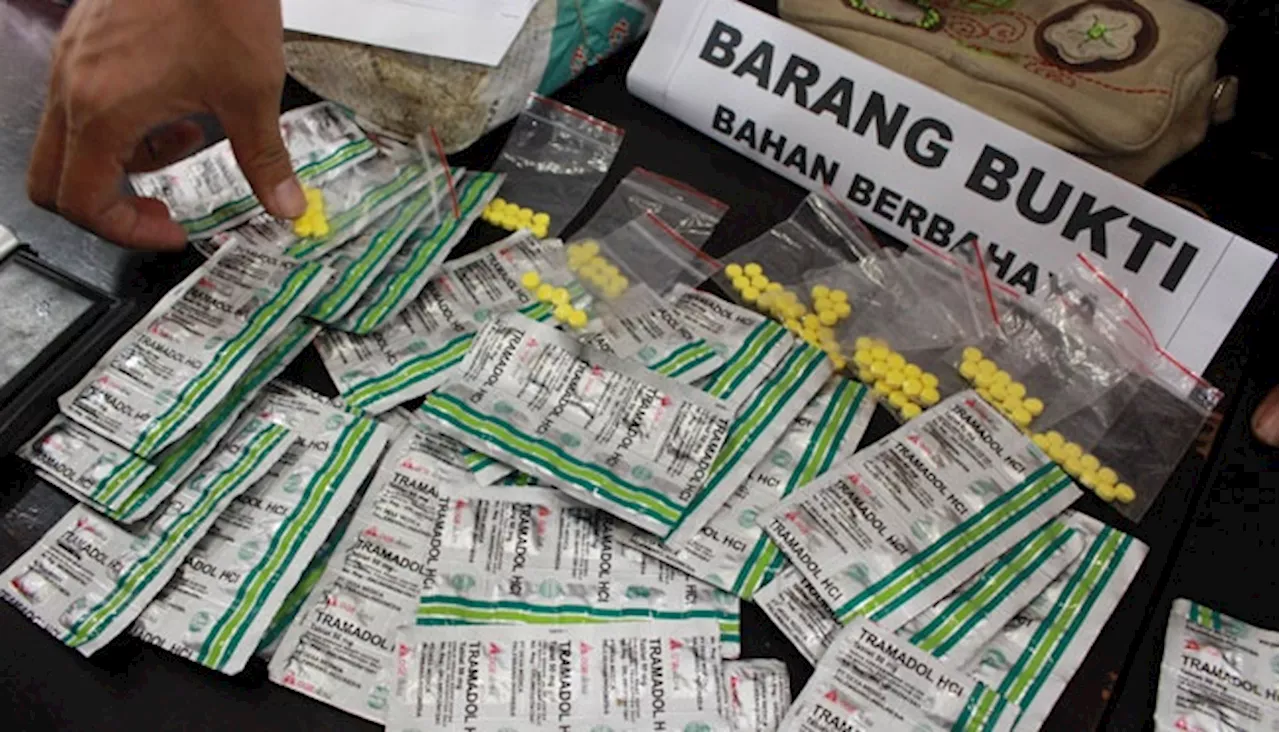 Polisi Telusuri Jaringan Penjualan Tramadol Ilegal di Jakarta