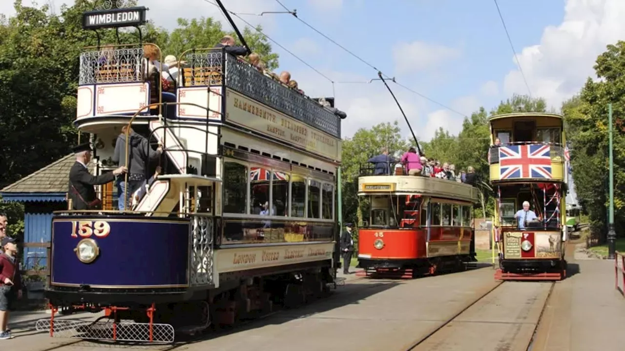 Unique English tram village that’s like stepping back to the 1920s, where you can use old fashioned money...