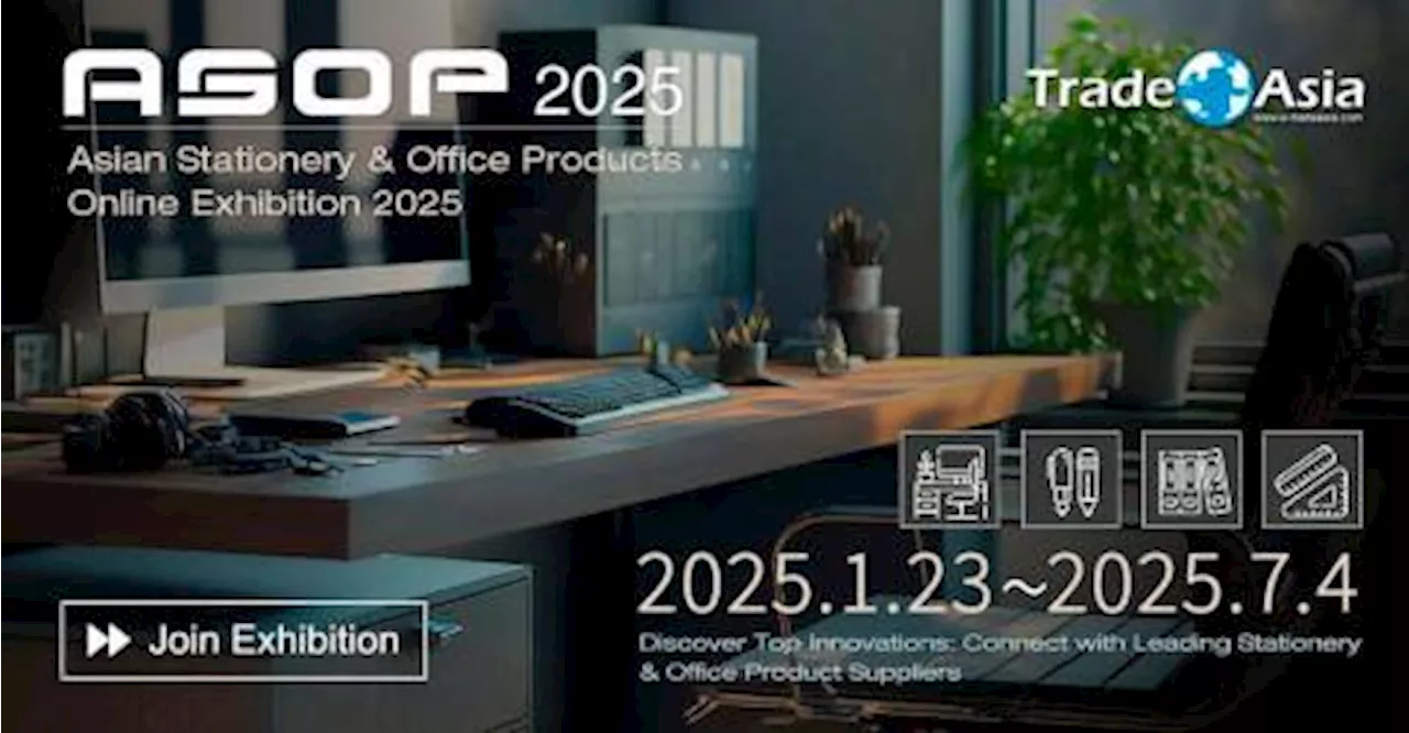 Asian Stationery &amp; Office Products Online Exhibition 2025 Grand Opening