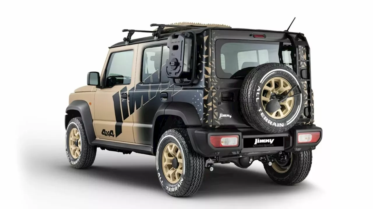 The new Jimny Conqueror Concept is a beefed-up version of Suzuki’s quirky 4x4