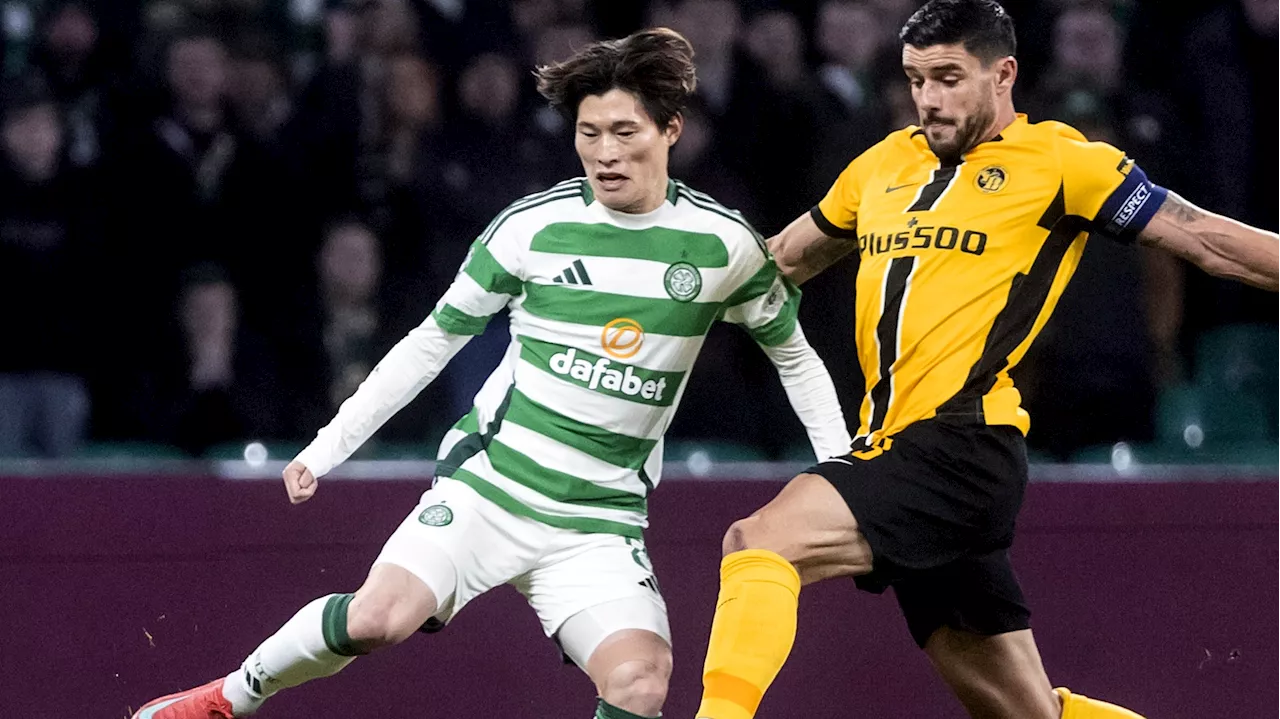 Celtic's Furuhashi has three disallowed goals in first half against Young Boys in Champions League