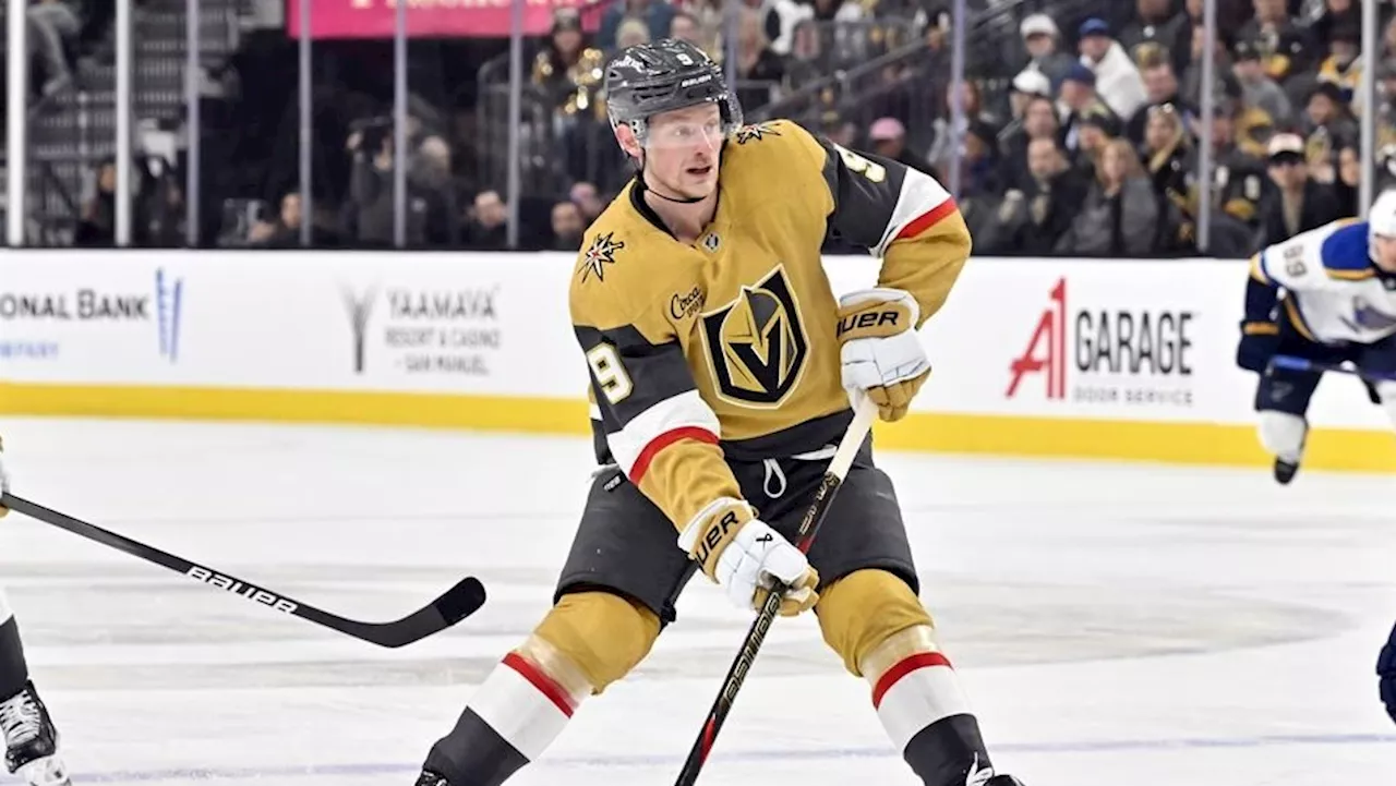 Eichel having career year as he hopes to lead the Golden Knights to Cup contention