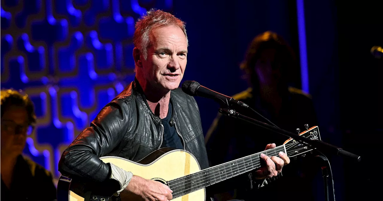 Sting Postpones Shows Due to Throat Infection, Recovering Well