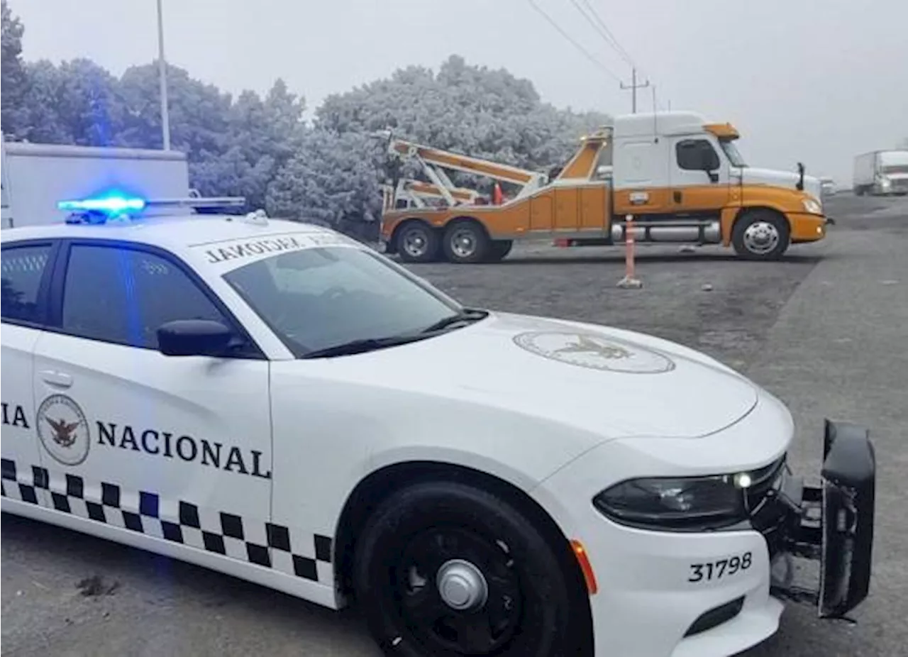 Refuerzan operativos en carreteras de Coahuila ante nevadas y bajas temperaturas