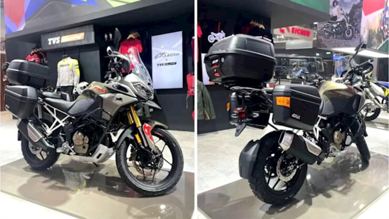 Calon Motor Petualang TVS Ini Bakal Jadi Pesaing Berat Suzuki V-Strom