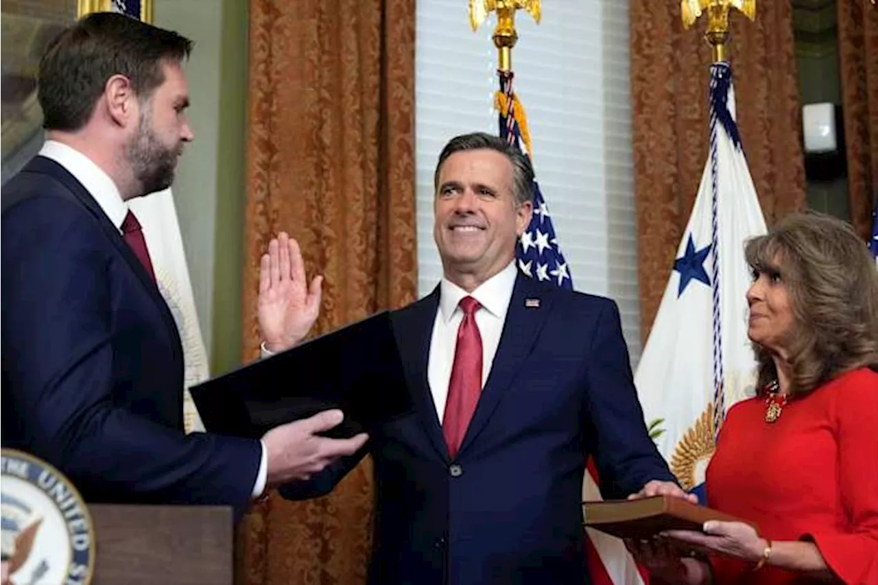 John Ratcliffe Sworn in as CIA Director by Vice President JD Vance