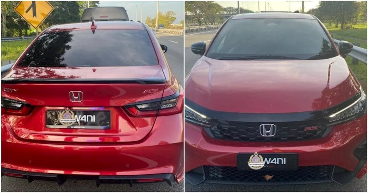 JPJ Fines Woman for Customised 'W4NI' Plate Number Based on Her Name