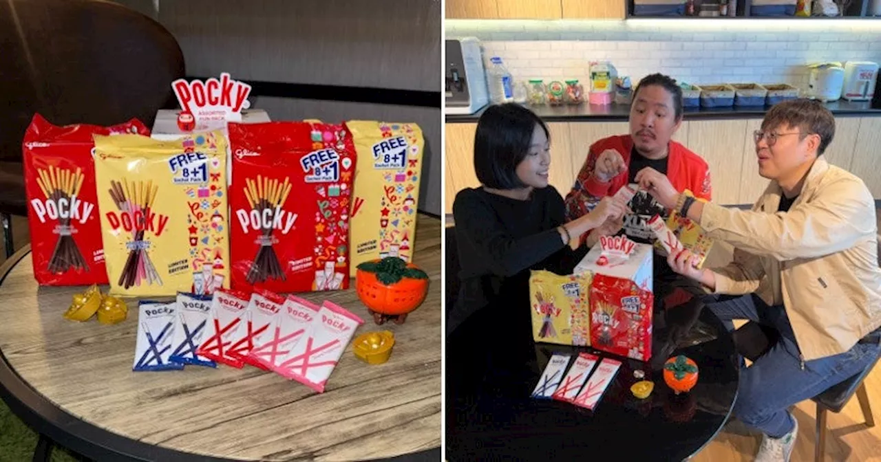 More Crunch, More Fun: Give Your CNY Cookie Jar a Modern Twist with Limited Edition Pocky Family Packs!