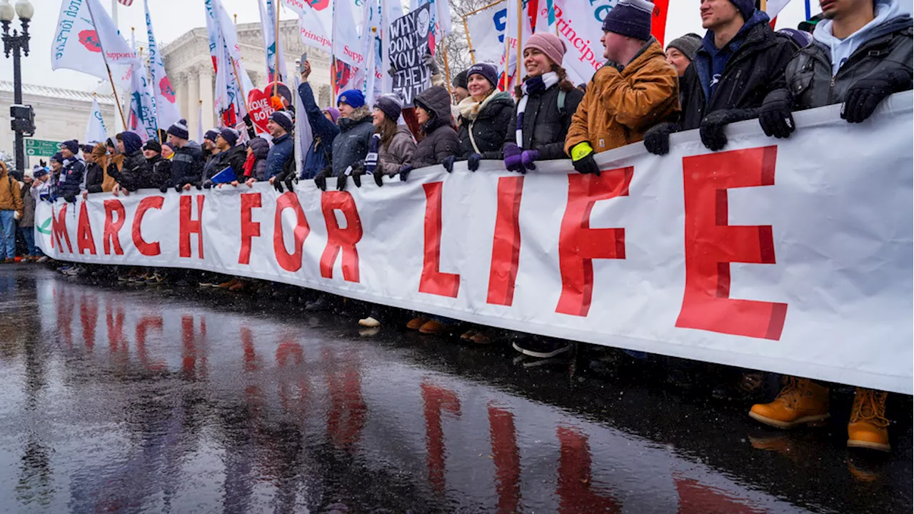 Thousands Gather for National March for Life in Washington, D.C.