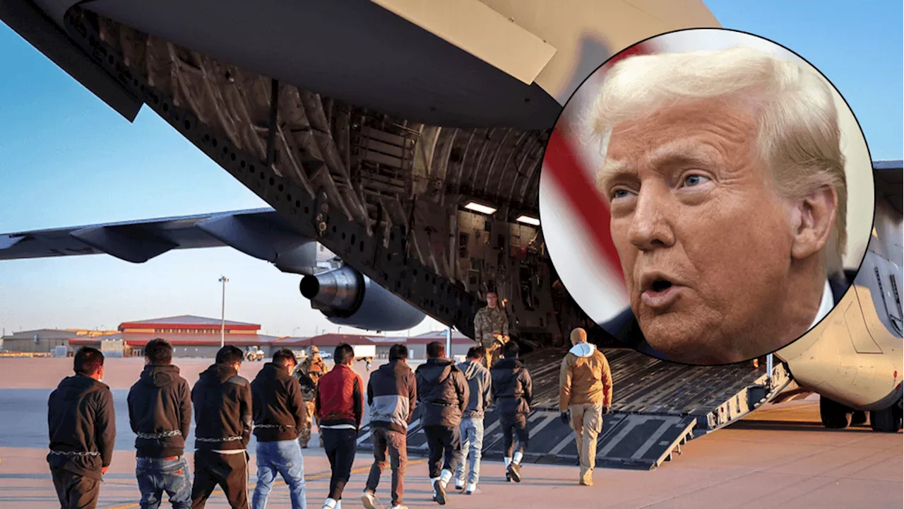 Trump Admin Begins Deportation Flights, ICE Arrests Surge