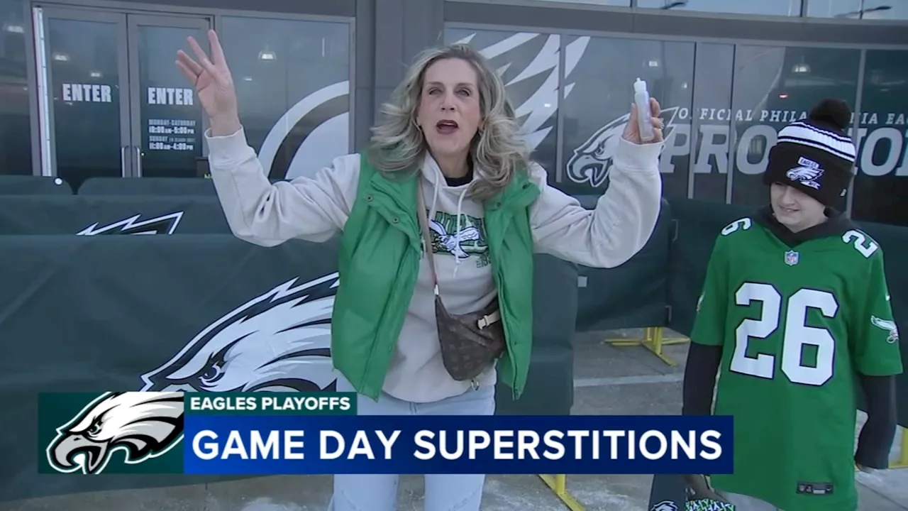 Eagles Fans Share Superstitions for NFC Championship Win