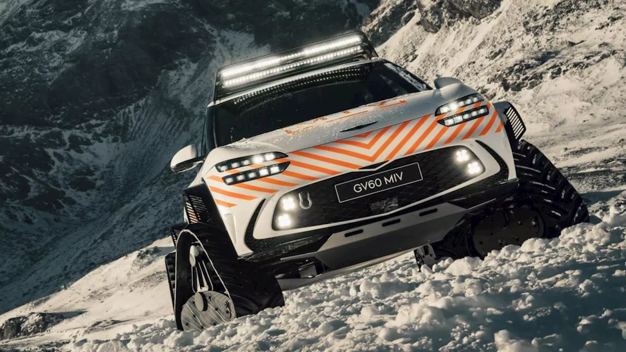 Genesis Unveils Mountain Intervention Vehicle (MIV) Concept for Challenging Rescues