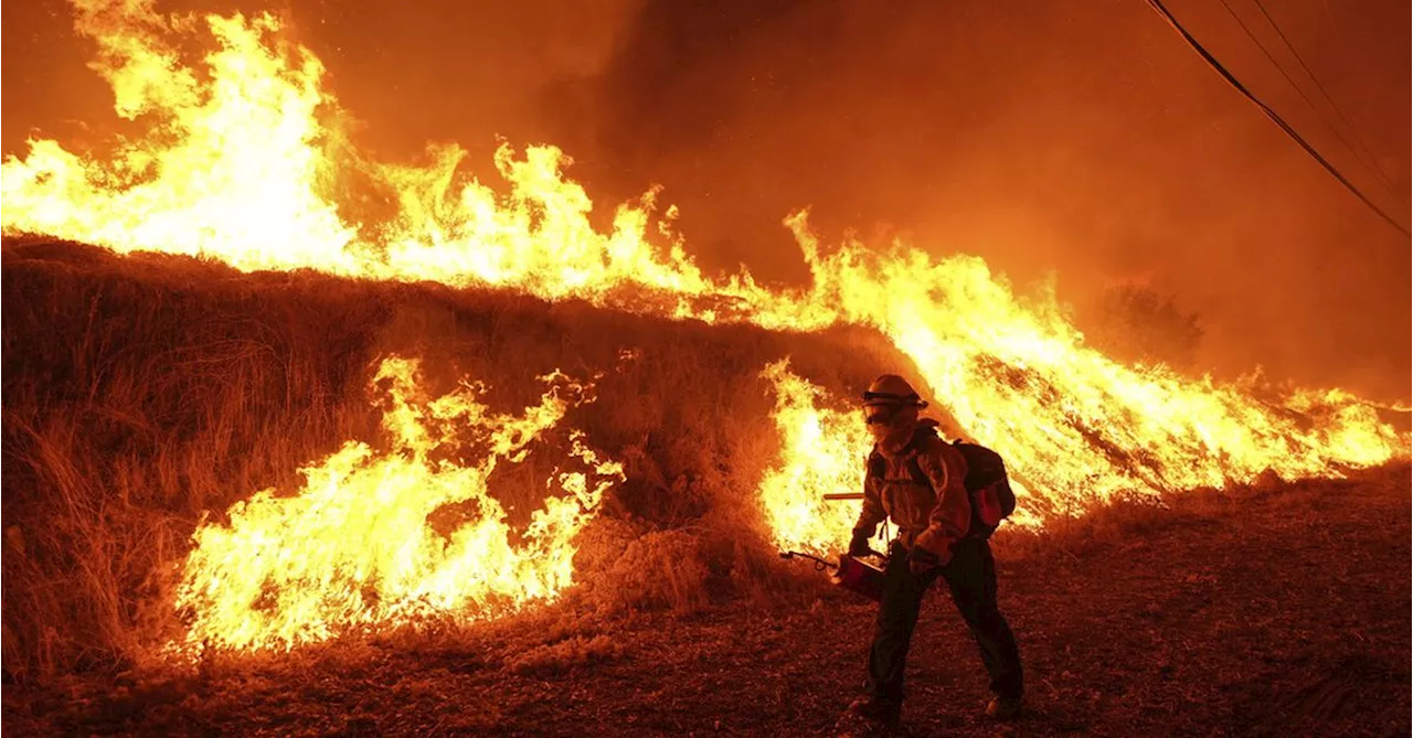 Southern California Battles Multiple Fires Amid Red Flag Warning