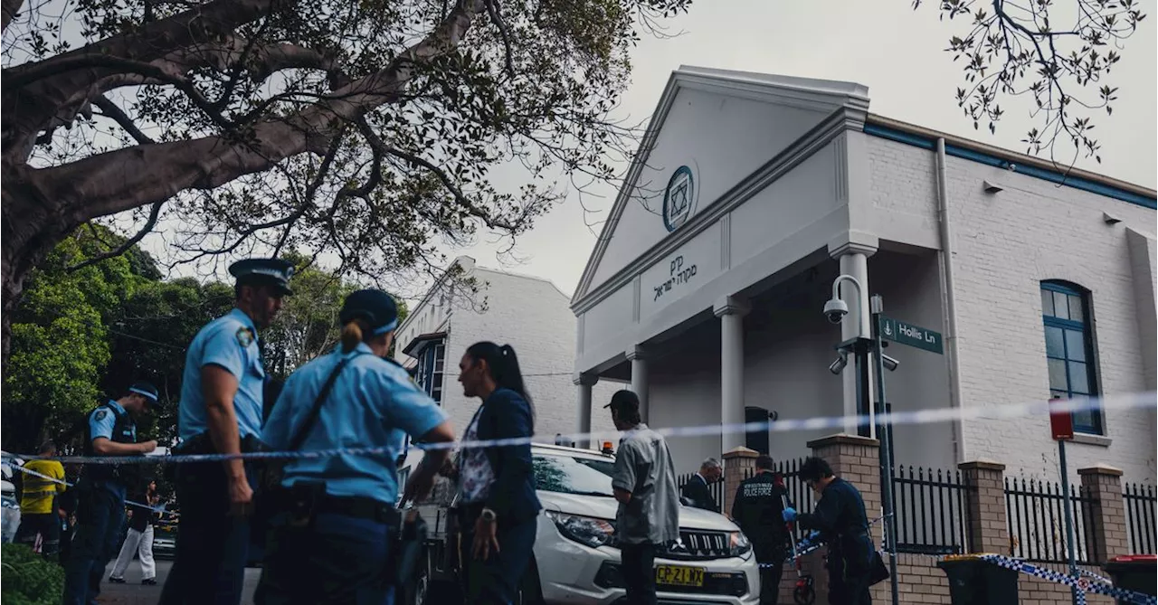 Two Men Charged Over Anti-Semitic Graffiti at Sydney Synagogue