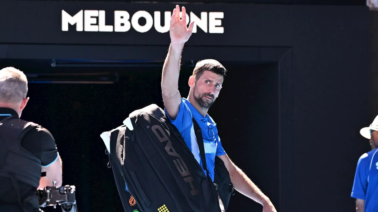 Djokovic se retira en semifinales del Open de Australia por lesión