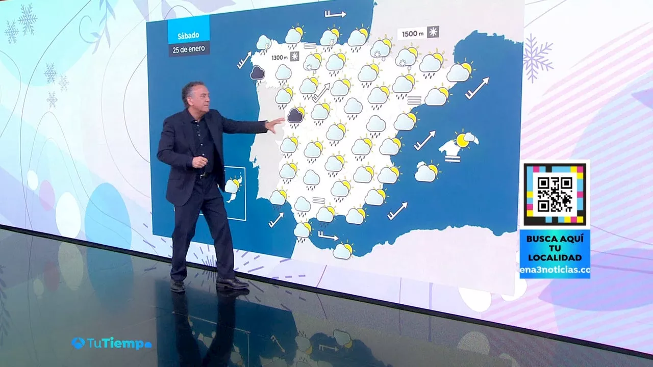 Tormenta Herminia dejará lluvias y viento en España