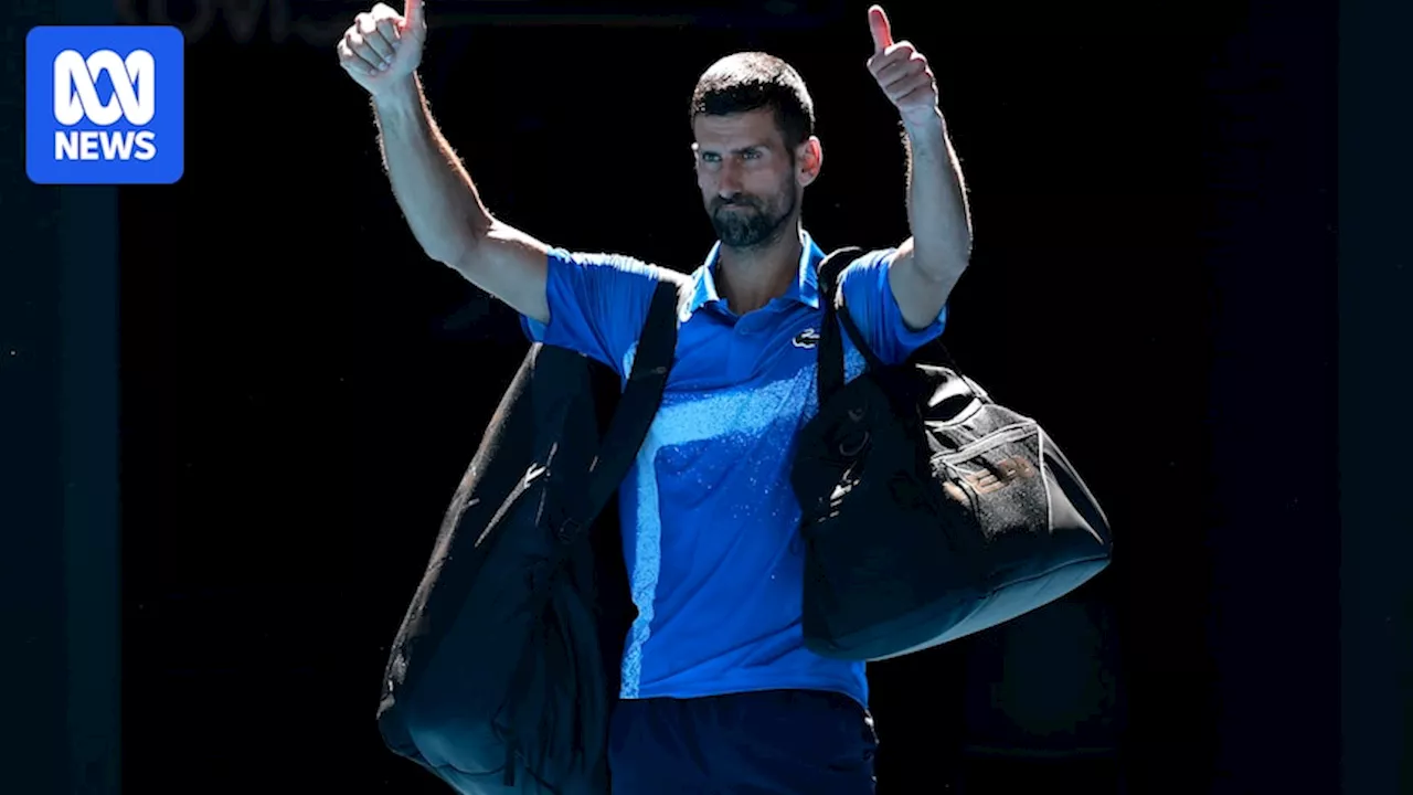 Djokovic Retires from Australian Open Semifinal Due to Muscle Tear