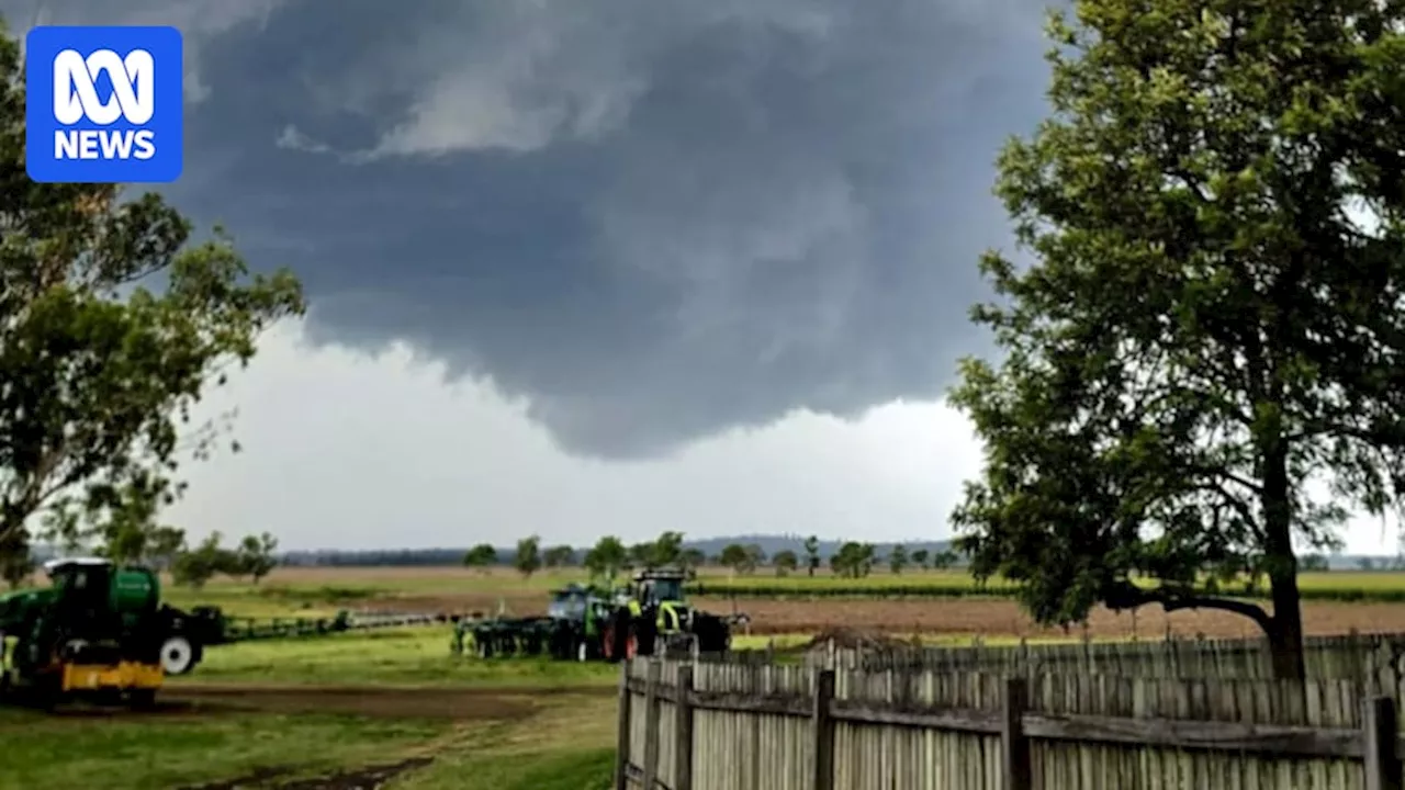 Funnel Cloud Spotted, Not a Tornado, During Queensland Storm