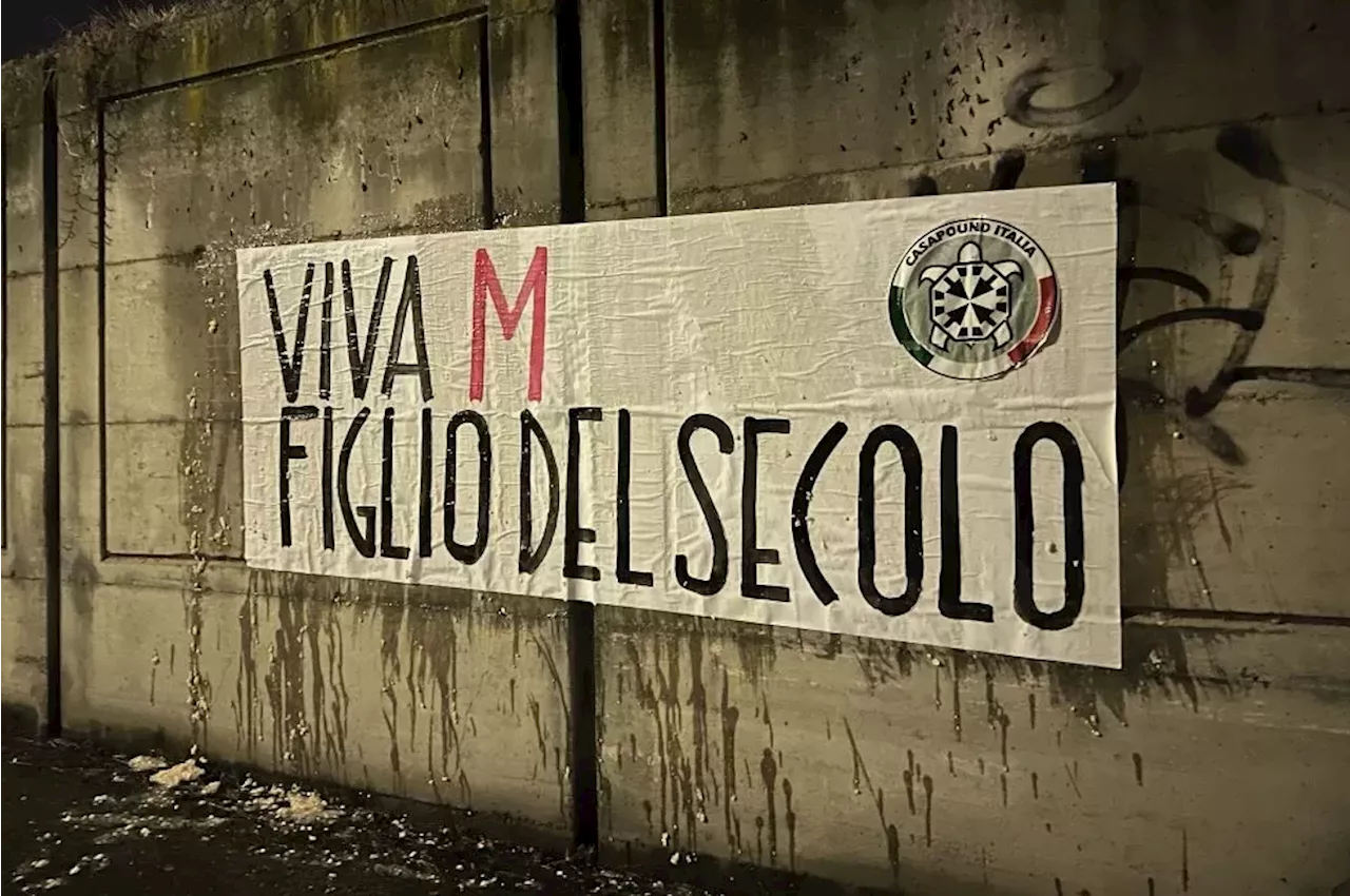 Casapound: 'Viva M, figlio del secolo' - Un atto d'amore negato