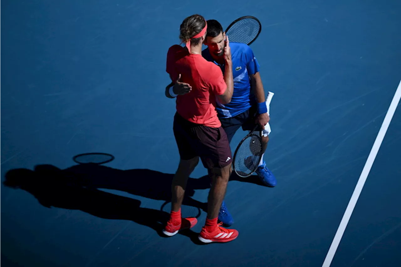 Djokovic esce in semifinale all'Australian Open, Zverev si gioca l'opportunità di un Grande Slam