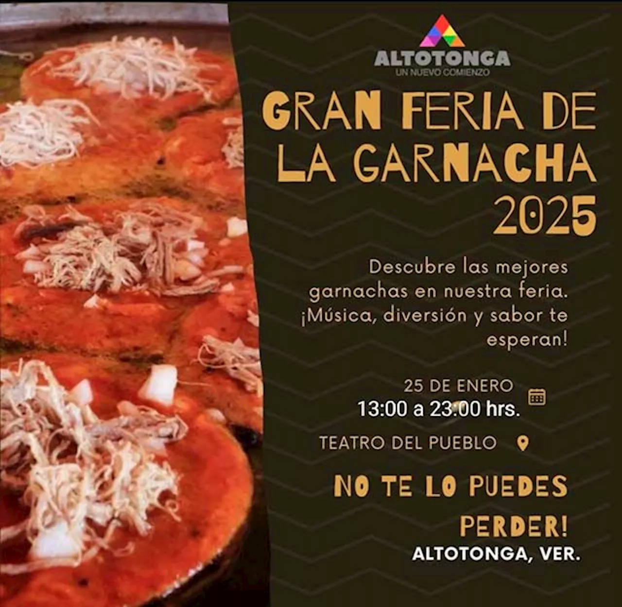 Altotonga invita a su Feria de la Garnacha 2025, este sábado