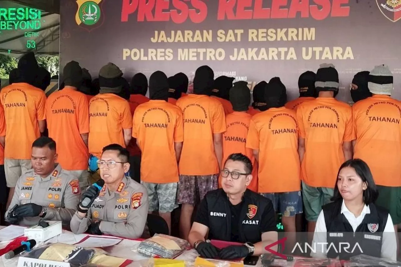 Polres Metro Jakarta Utara Ungkap Kasus Judi Online