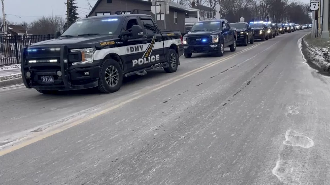 Fallen Border Patrol Agent Escorted Home by Hundreds of Vehicles