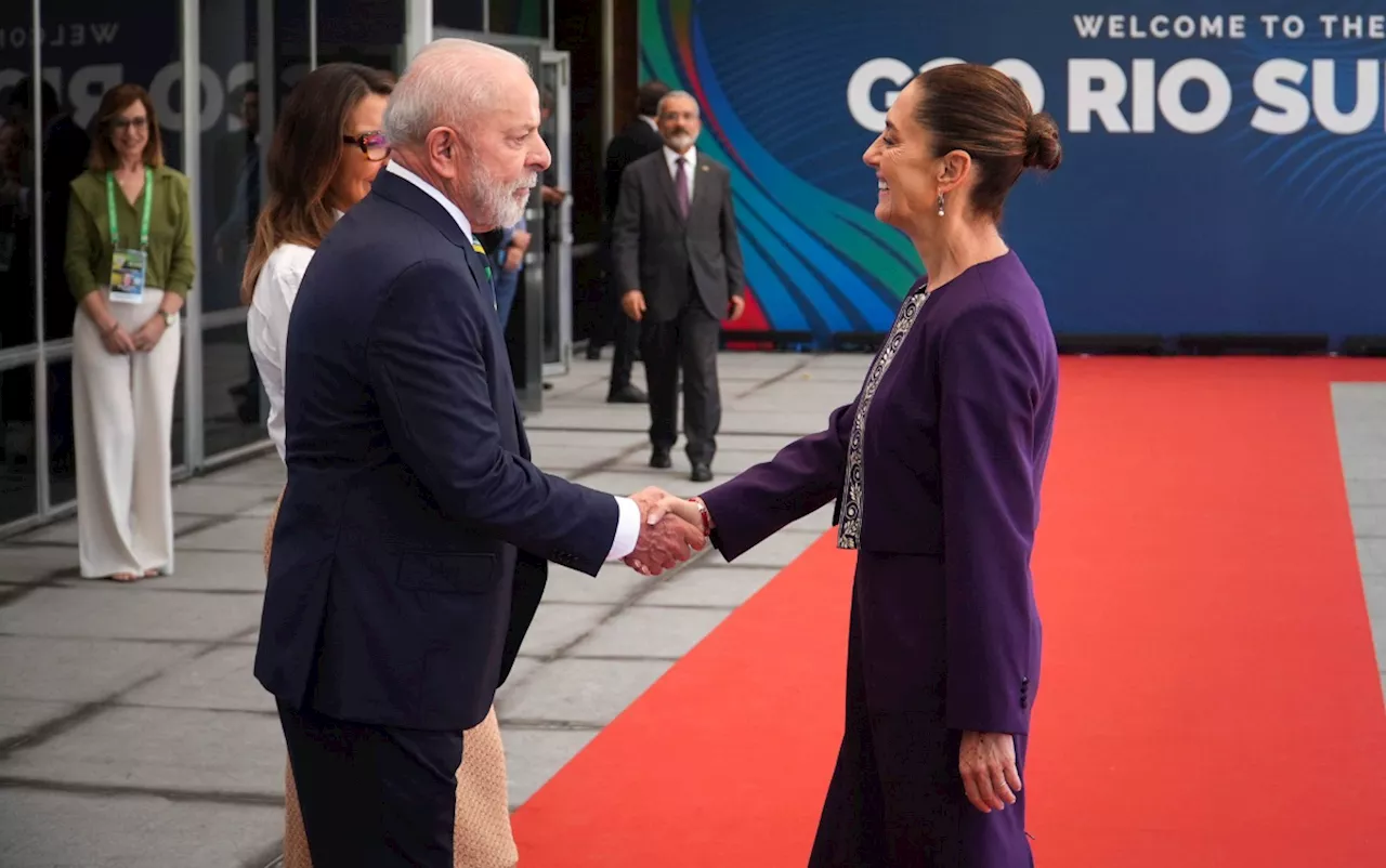 Sheinbaum agradece a Lula por su solidaridad con los mexicanos tras amenazas de Trump