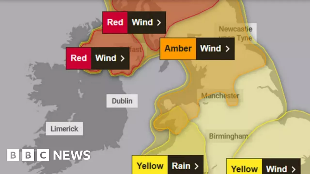 Storm Éowyn Disrupts Rail Services in North-West England