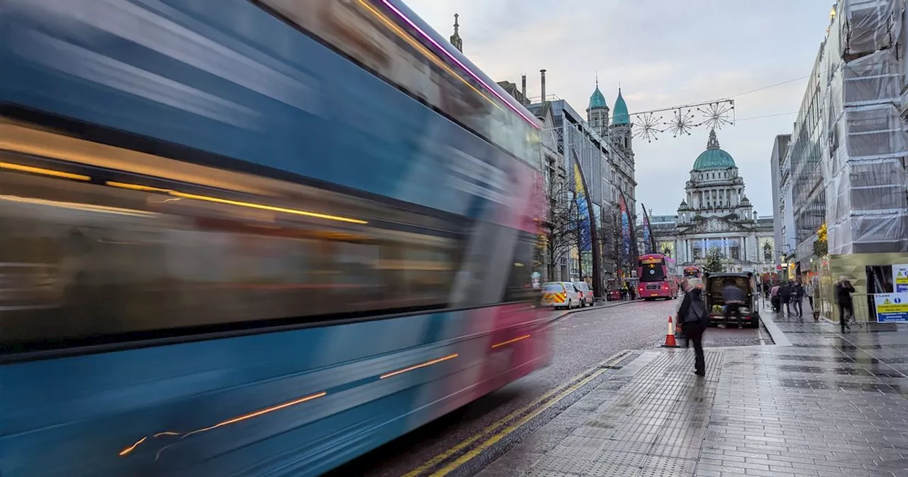 NI bus and train service update amid Storm Eowyn disruption