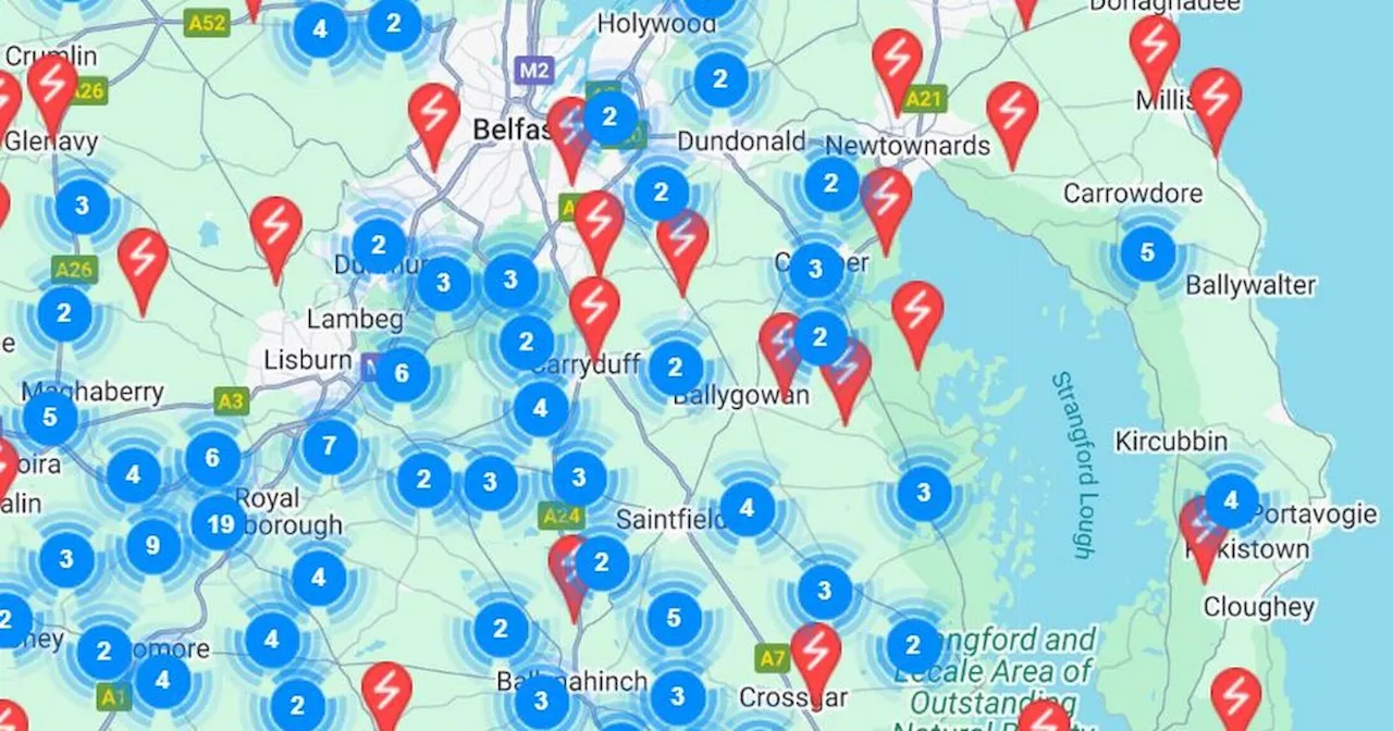 Storm Eowyn: Over 93,000 homes and businesses without power in Northern Ireland