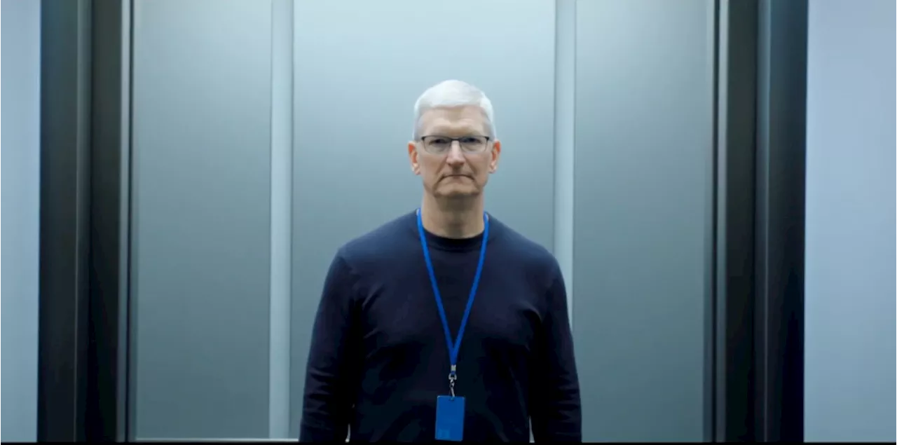 Tim Cook gets severed in new Apple TV+ Severance promo