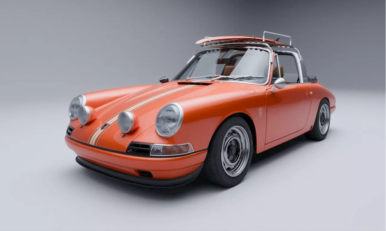 KAMM's Porsche 912c Targa Restomod is Ready for the Beach