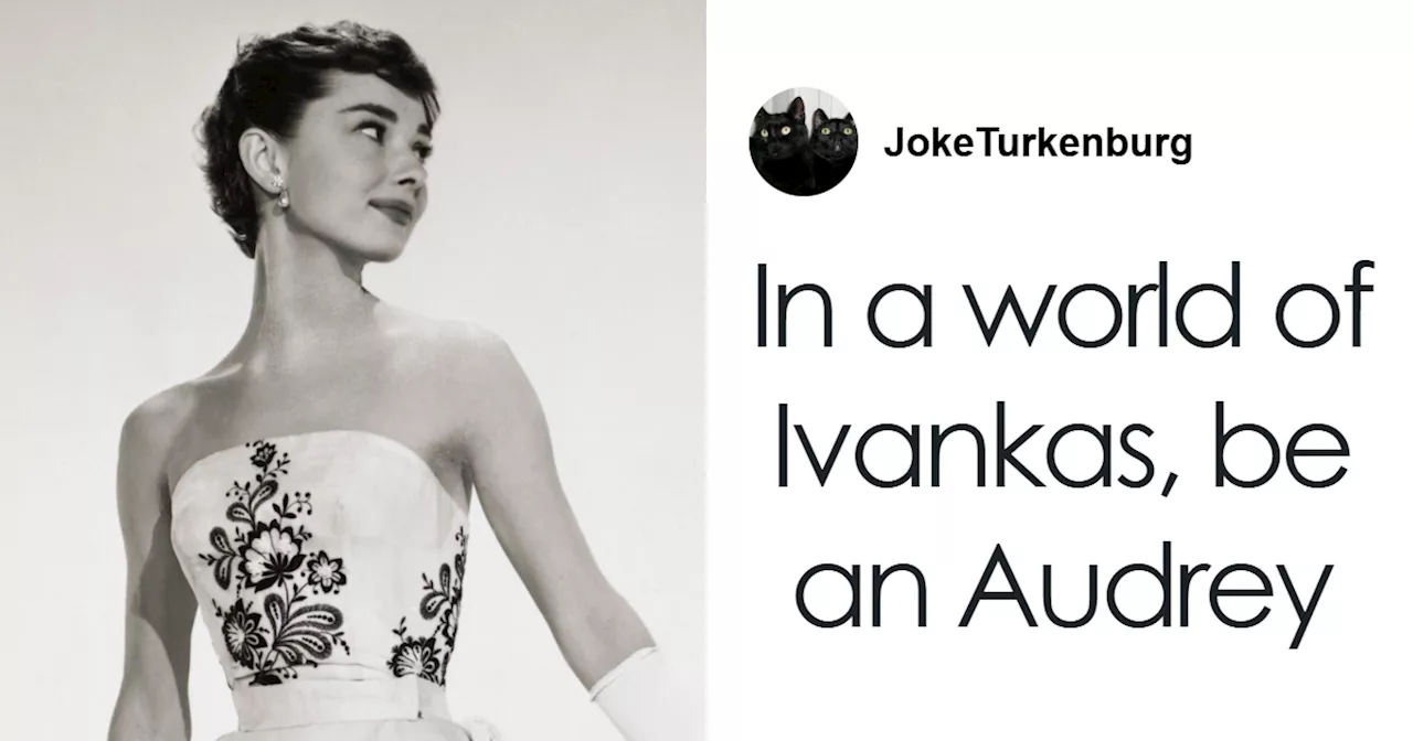 Ivanka Trump Wears Recreated Audrey Hepburn Dress to Inauguration