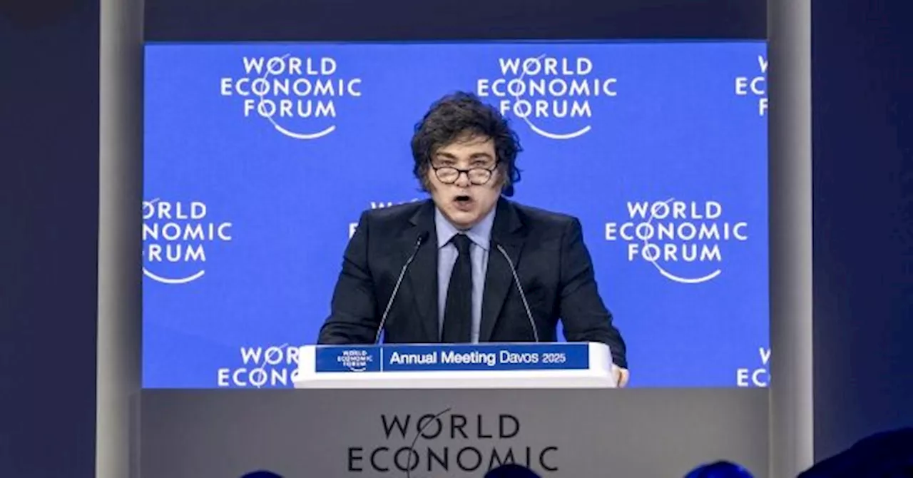 Argentinian President Milei Slams 'Woke Mind Virus' at Davos