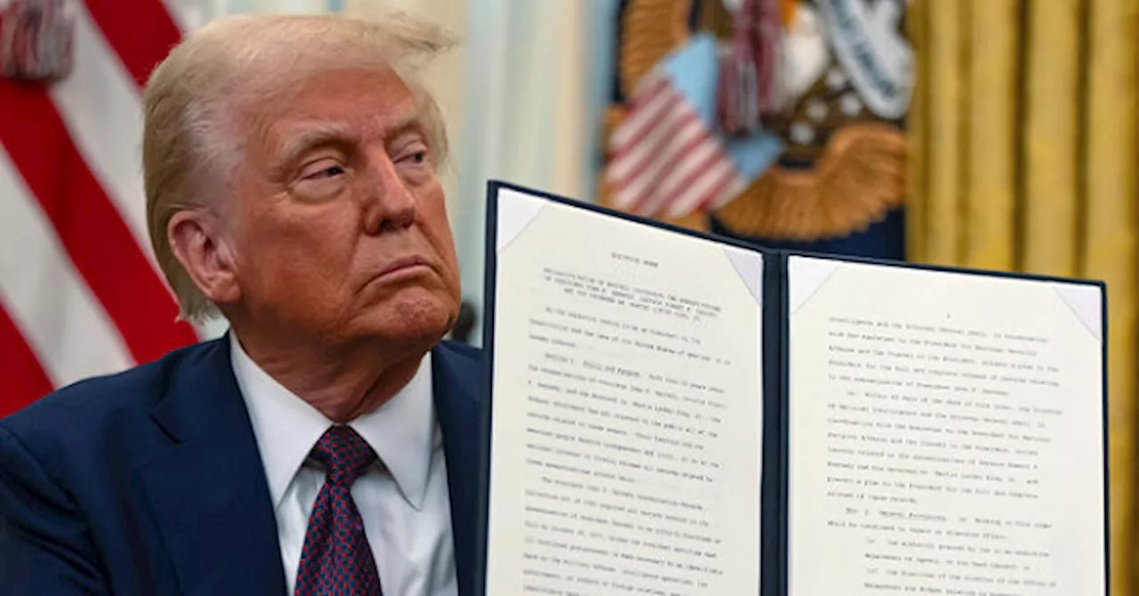 Trump Signs Executive Order Declassifying JFK, RFK, MLK Jr. Assassination Records