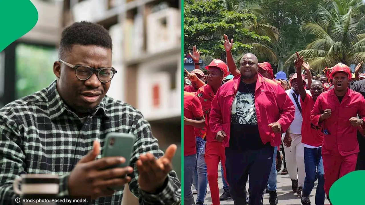 EFF Members Cause Chaos at Municipality, Destroying Property and Assaulting Guards