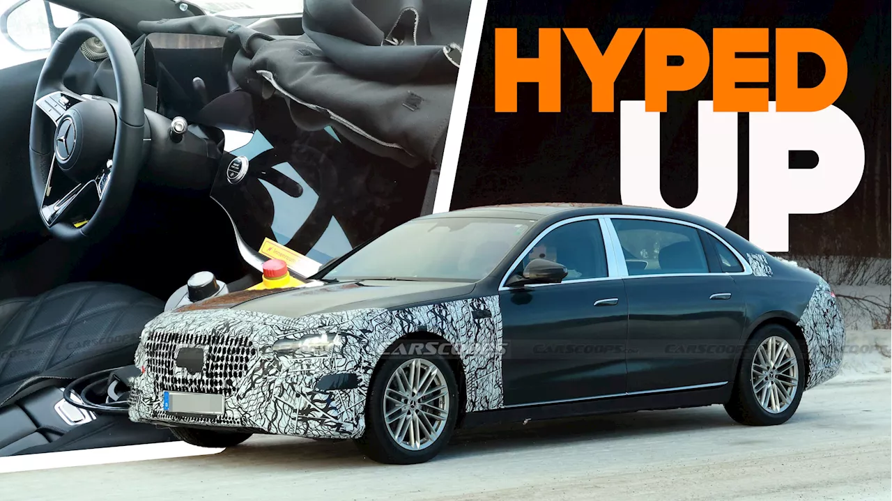 Mercedes Gives Its Biggest Sedans the Hyperscreen Dash