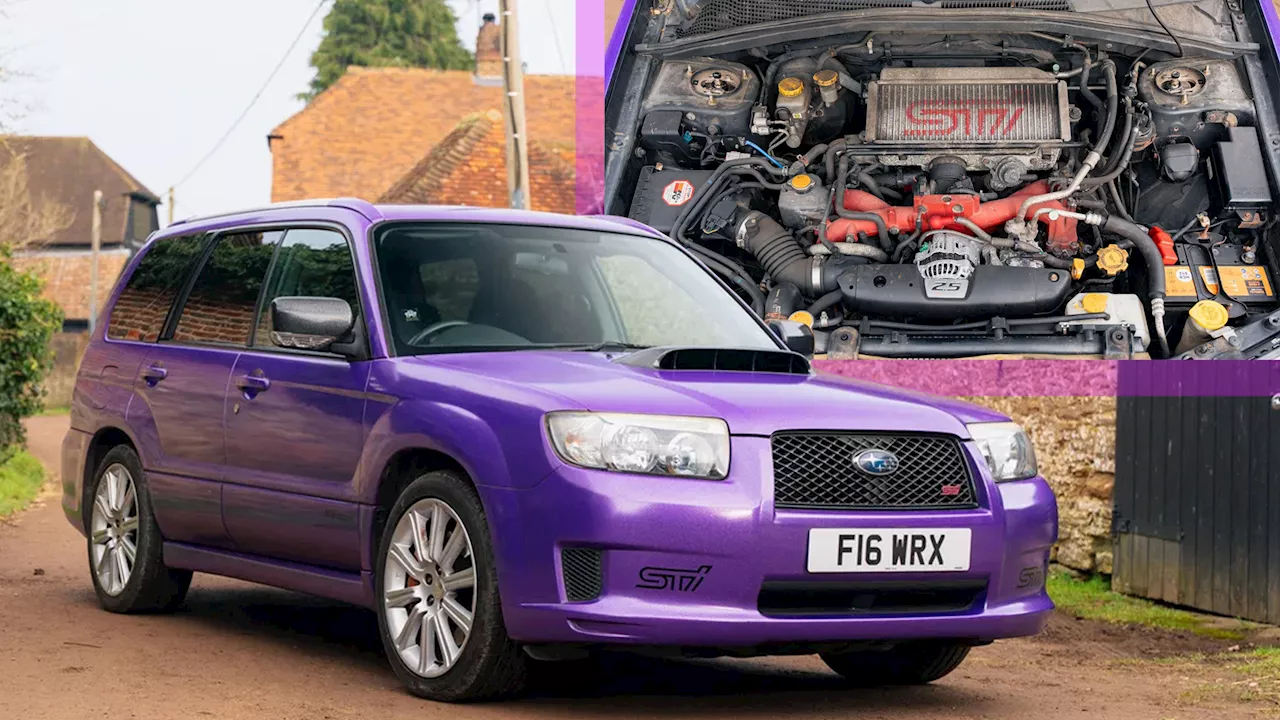 This Forester STI Is A Reminder Of Just How Crazy Subaru Used To Be