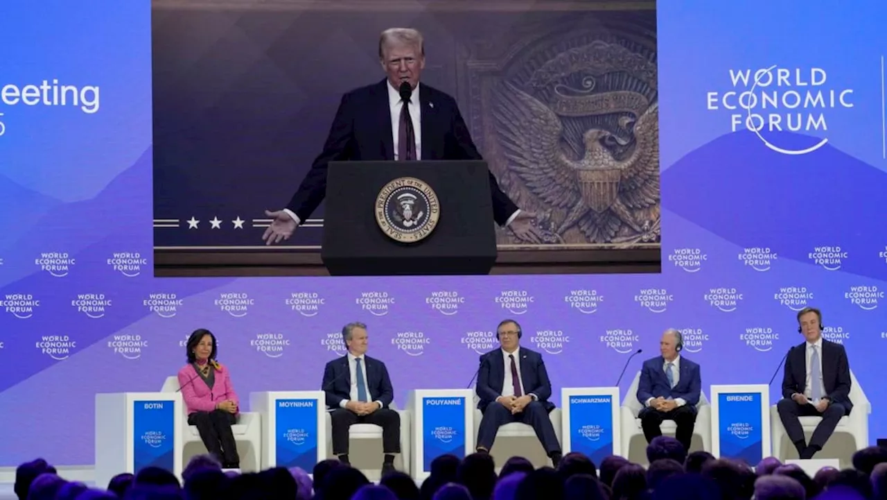 Trump Calls for Lower Oil Prices, Taxes in Davos Speech