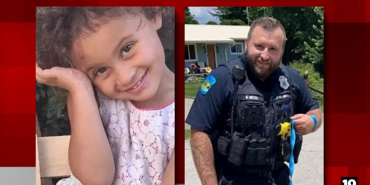 Vigil held for 4-year-old girl killed, detective injured in shootout with suicidal man