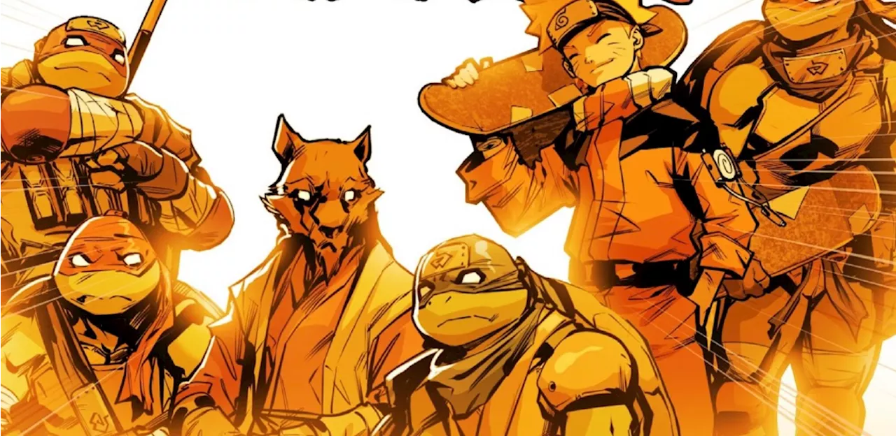 The Teenage Mutant Ninja Turtles Make Naruto The Fifth Turtle In Latest Crossover