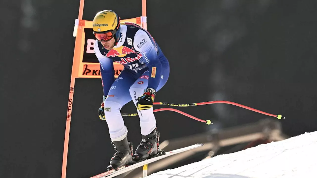 Sci alpino: superG di Kitzbuehel, la diretta: Odermatt al comando. Cade Paris, Casse 6°. Pinturault e Loriot si fanno male