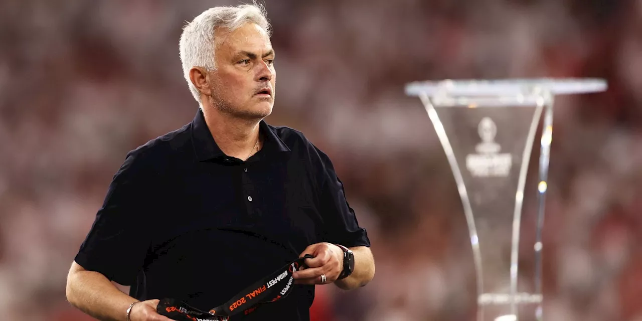 Il rimpianto di Mourinho: 'Avrei dovuto lasciare la Roma dopo Budapest'