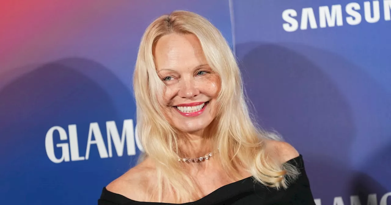 Pamela Anderson Attends Glamour Women of the Year Awards