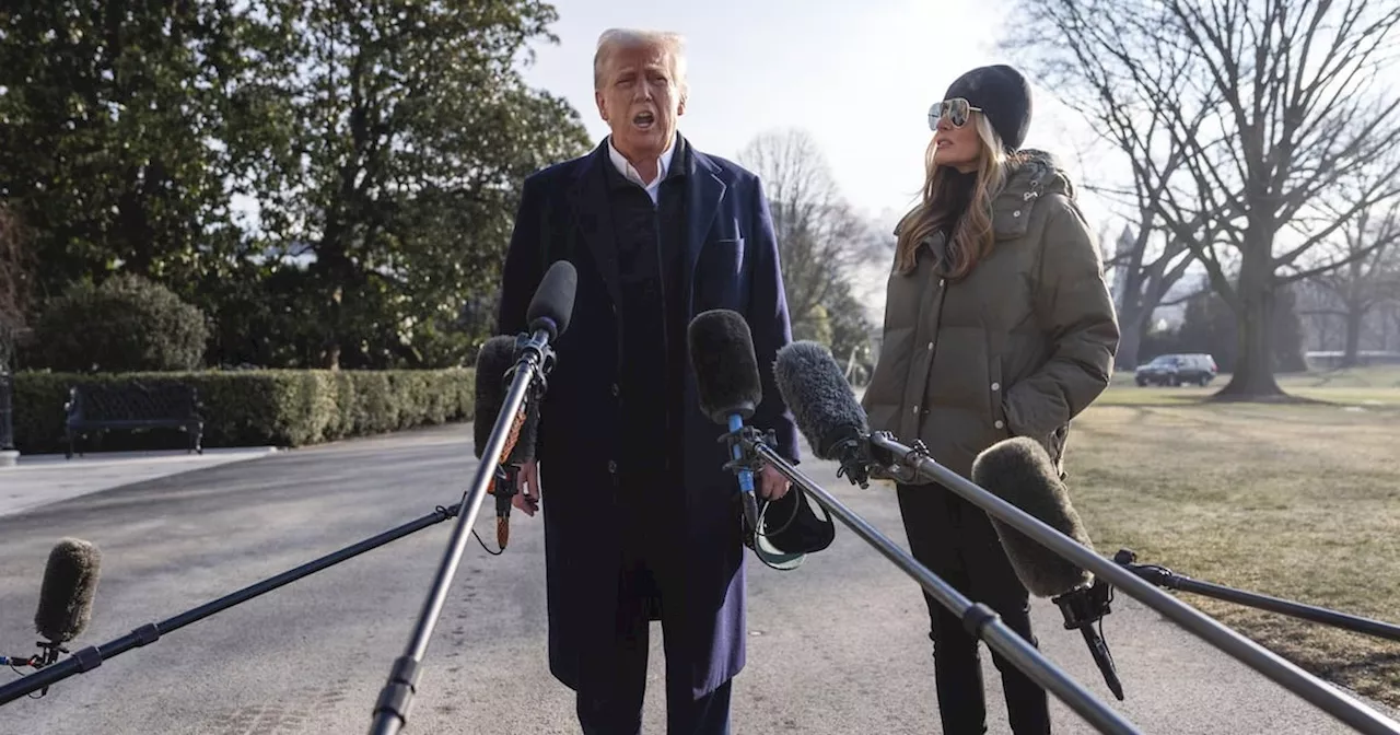 Trump departs White House to visit disaster zones in North Carolina and California